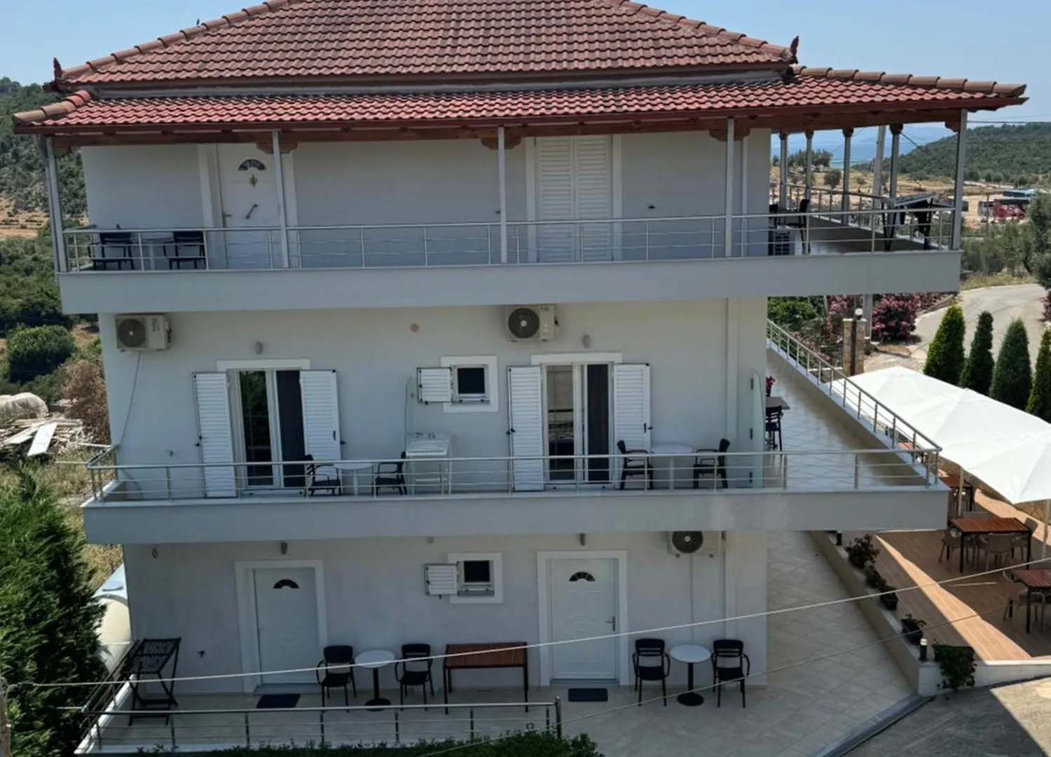 Pensión Spacious Studio!Wonderful View!Private Parking! Ksamil